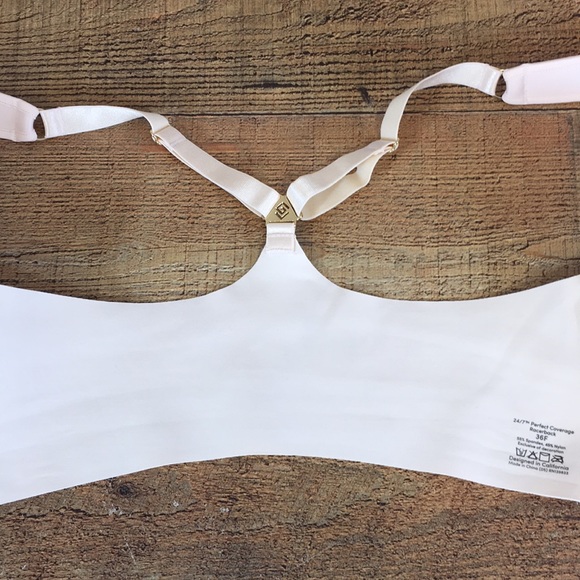 ThirdLove Light Pink 24/7 Perfect Coverage Racerback Bra Womens 36F Underwire - Picture 7 of 8